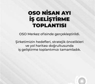 Nisan 2026  İş Geliştirme Toplantısı