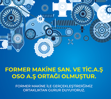 Yeni Ortağımız Former Makine San. ve Tic. A.Ş.